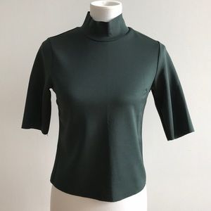 Zara Hunter Green Top - Size Small
